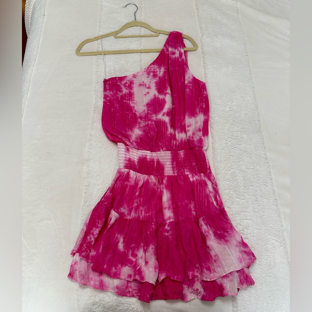 Skyla + Madison one shoulder dress